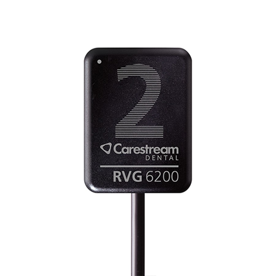 Carestream RVG 6200 Size 2 intraoral sensor, front view
